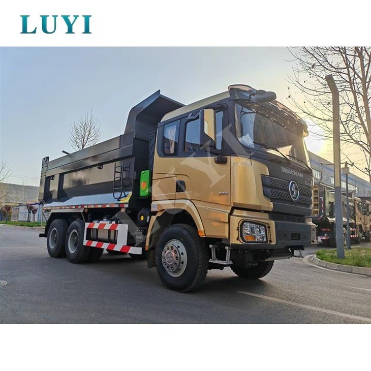 10 Wheels Shacman X3000 6x4 Right Hand Drive Dump Trucks