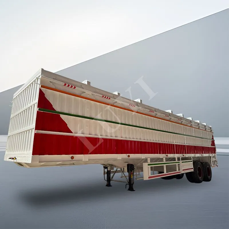 2 - Axle 100-tunnellata Stake Semi-Trailer