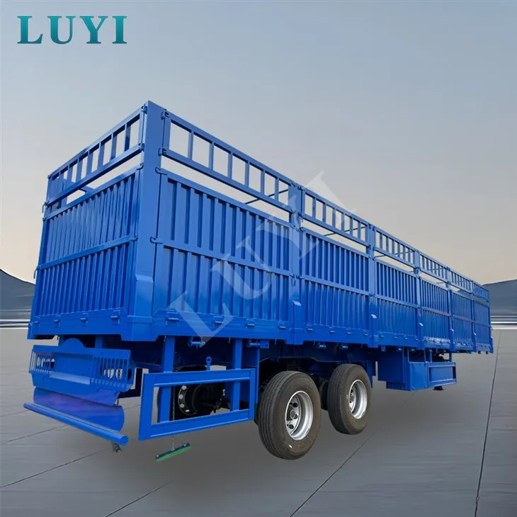 2-fus 30-60 Ton Side Wall Semi-karru