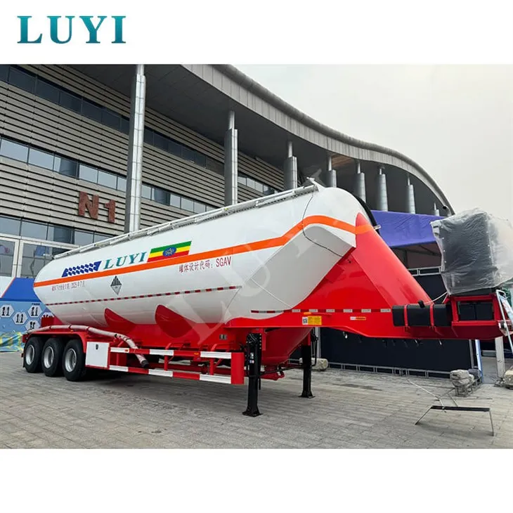 3-Semi-karru tat-Tank Vertikali tat-Trab ta' 40 metru kubu