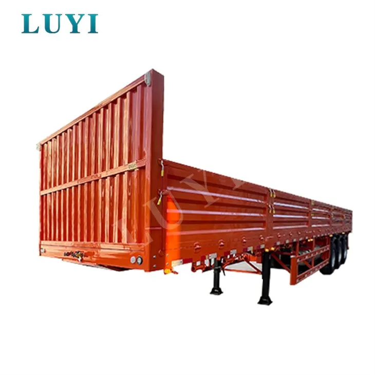 3 Fus 40 FT 40 Ton Side Wall Cargo Semi Trailer