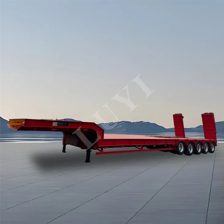 5 - Assi ta '180-tunnellata, 5-Line 10-Axis Low-Bed Trailer