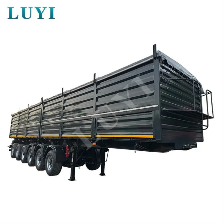 6-fus 100-120 Ton Stake Semi-karru