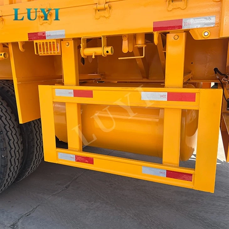 80 Ton 3‑Axle Stake Semi‑Trailer For Sudan Heavy Cargo Haulage best