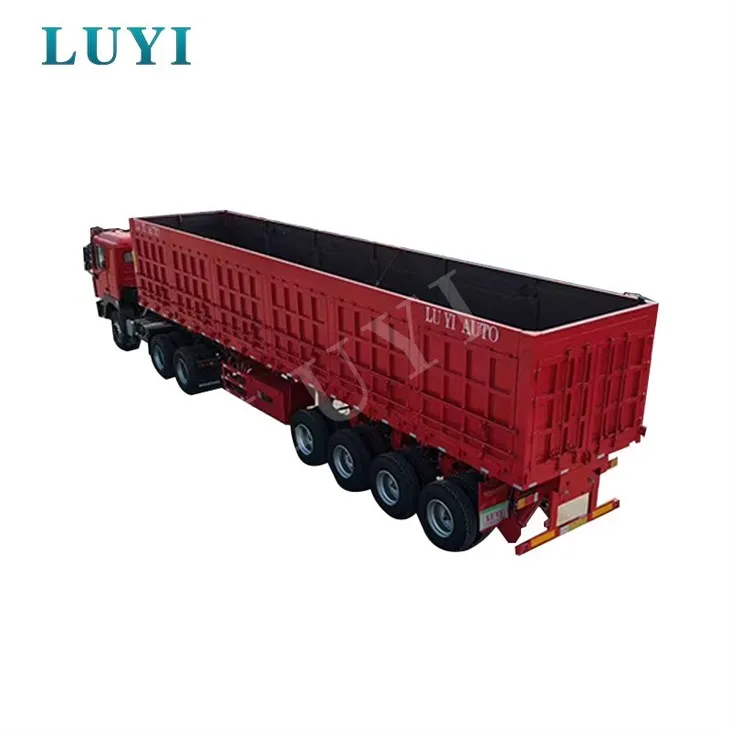 Custom Side Dump Semi Trailer Dirett