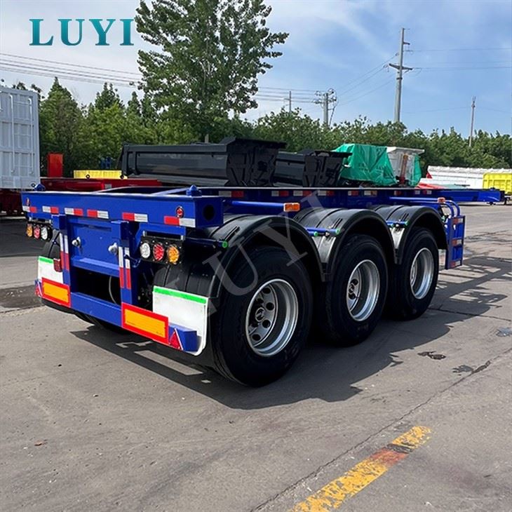 Durable 40FT Low Flatbed Trailer Container Transport Vehicle manufacturers Durable 40FT Low Flatbed Trailer Container Transport Vehicle manufacturers