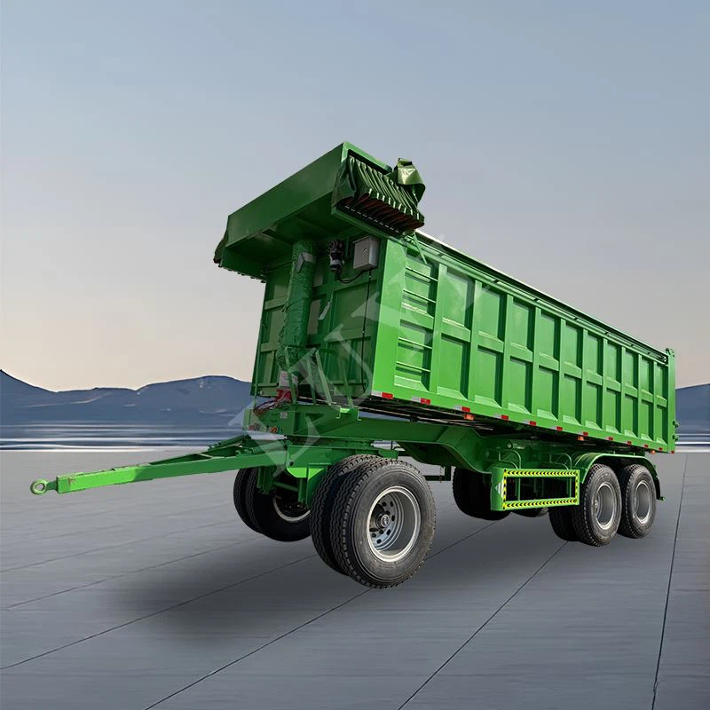 Two - assi rettangolari 30/50 kubu ta 'wara ħatt semi - Trailer